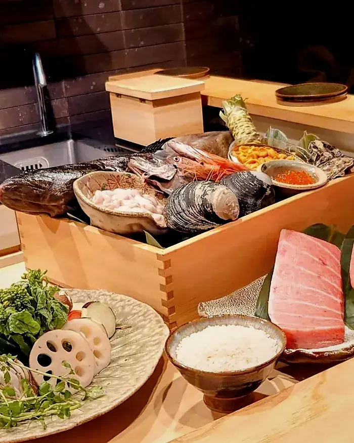 田町鮨 惠万の食材